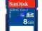 SANDISK KARTA SDHC 8 GB