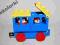 EK LEGO DUPLO* kolejka wagon osobowy niebieski