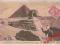 AEGYPTEN SPHINX UND CHEOPS PIRAMIDE GIZEH OBI.1912