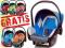 4BABY FOTELIK SAMOCHODOWY COLBY 0-13 KG + 5GRATIS