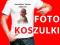 FOTO KOSZULKA KOSZULKI ZE ZDJĘCIEM LUB NADRUKIEM !