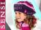 Dziecięcy beret i szalik zimowy KOLORY 50-54