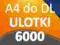 ULOTKI A4 SKŁADANE do DL 6000 szt -Wysoka jakość-