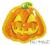 Talerzyki Talerze na HALLOWEEN Dynia 6szt 23x24cm