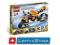 KLOCKI LEGO CREATOR 7291 MOTOR MOTOCYKL 3W1 NOWOŚĆ