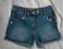 NEW  BASIC 140/146  KRÓTKIE JEANSOWE
