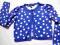 ŚLICZNY SWETEREK  w groszki GEORGE 10-11L