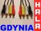 KABEL 4xRCA (CHINC) / 4xRCA (CHINC) 1,8m GDYNIA