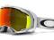 Oakley Polished White Splice Fire iridium anon vz