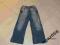 DENIM 122/128 jeansy