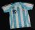 (0zł Wysyłka) MESSI ARGENTINA T-shirt 164cm