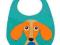 BABY O-oops Śliniak Happy Bib, Dog
