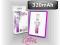 Bateria COTTIEN Wild Zebra (FIOLETOWA) 320mAh