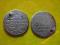 LOT 2 X TROJAK ZYGMUNT III WAZA SREBRO  - N715