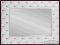 NOWOŚĆ LUSTRO KRYSZTAŁOWE PU-126P 88x120cm BIAŁE