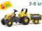ROLLY TOYS Traktor Na Pedały JUNIOR Przyczepa 3-8l