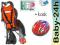 WŁOSKI FOTELIK ROWEROWY HTP + KASK SANBAS gw. 36mc