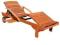 LEŻAK LEŻAKI DREWNIANY REGULOWANY VILLA TOSCANA