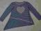 Bluzka tunika dziewczynka granat 116 polska OKAZJA