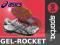 BUTY SIATKARSKIE ASICS GEL-ROCKET SREB-CZARNE 40,5