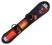 DESKA SNOWBOARD 130CM CZARNO-CZERW KIMET Z0411/CZ