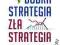 Zarządzanie Dobra strategia zła strategia