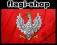 Flaga Polska Godło 1919 rok Herb Flagi Polski