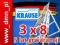 Drabiny drabina aluminiowa 3x8 KRAUSE + GRATIS
