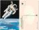 KOSMOS Astronauta Bruce McCandless spacer w kosmos