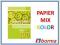 Papier ksero KOLOROWY MIX A4 100 ark. KRESKA F-vat