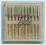 Igły półpłaskie 130/705H mix 70-110, 10 szt.