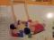WÓZEK Z KLOCKAMI Z DREWNA  PLAN TOYS BABY WALKER