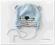 COOL CLUB ___ czapka misio ___ 44/46 cm ___ 74-80