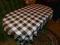 ŚLICZNY OBRUS W KRATĘ