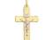 ZŁOTY KRZYŻ KRZYŻYK 585 NA CHRZEST KOMUNIĘ 2,6x1,6