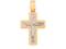 ZŁOTY KRZYŻ KRZYŻYK ZŁOTO 585 *** KOMUNIA CHRZEST