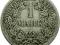 NIEMCY 1 MARKA 1896 ROK D st.3  SREBRO