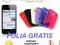 Etui Guma Back Case S-Line Apple iPhone 4 4S +Foli