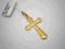 PIĘKNY ZŁOTY KRZYŻYK.OKAZJA
