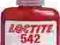 KLEJ LOCTITE 542 OP.50 ML , F-RA , POLSKA DYSTRYBU