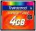 TRANSCEND 4GB Compact Flash 133x - NOWA FV