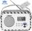 PRZENOŚNE RADIO BLAUPUNKT PP25GD BLUETOOTH USB SD