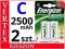 2x AKUMULATOR ENERGIZER AKUMULATORKI 2500mAh R14 C