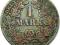 NIEMCY 1 MARKA 1875 ROK B  st.3 SREBRO