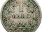 NIEMCY 1 MARKA 1875 ROK G  st.3 SREBRO