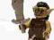 8semka LEGO HOBBIT HUNTER ORC Z MIECZEM NOWY