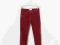 ZARA SUPER SPODNIE BORDO IDEALNE 11-12 SLIM