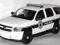 `08 CHEVROLET TAHOE POLICJA METAL MODEL WELLY 1:24