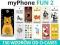myPhone Fun 2 | TURBO Case ETUI+2x FOLIA