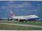 KARTA POCZTOWA BOEING 747
